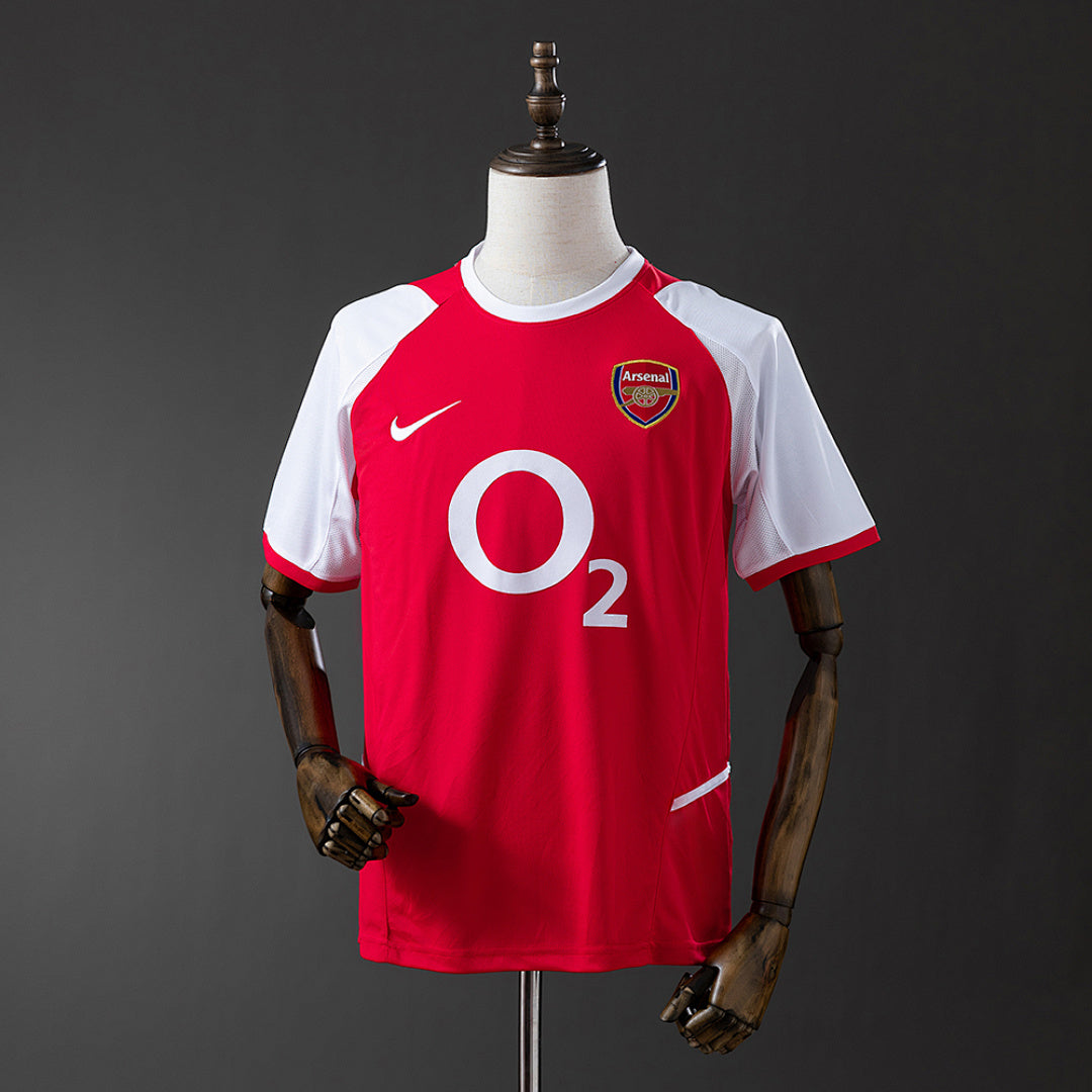 Camiseta Arsenal 1ª Equipación 2002/03