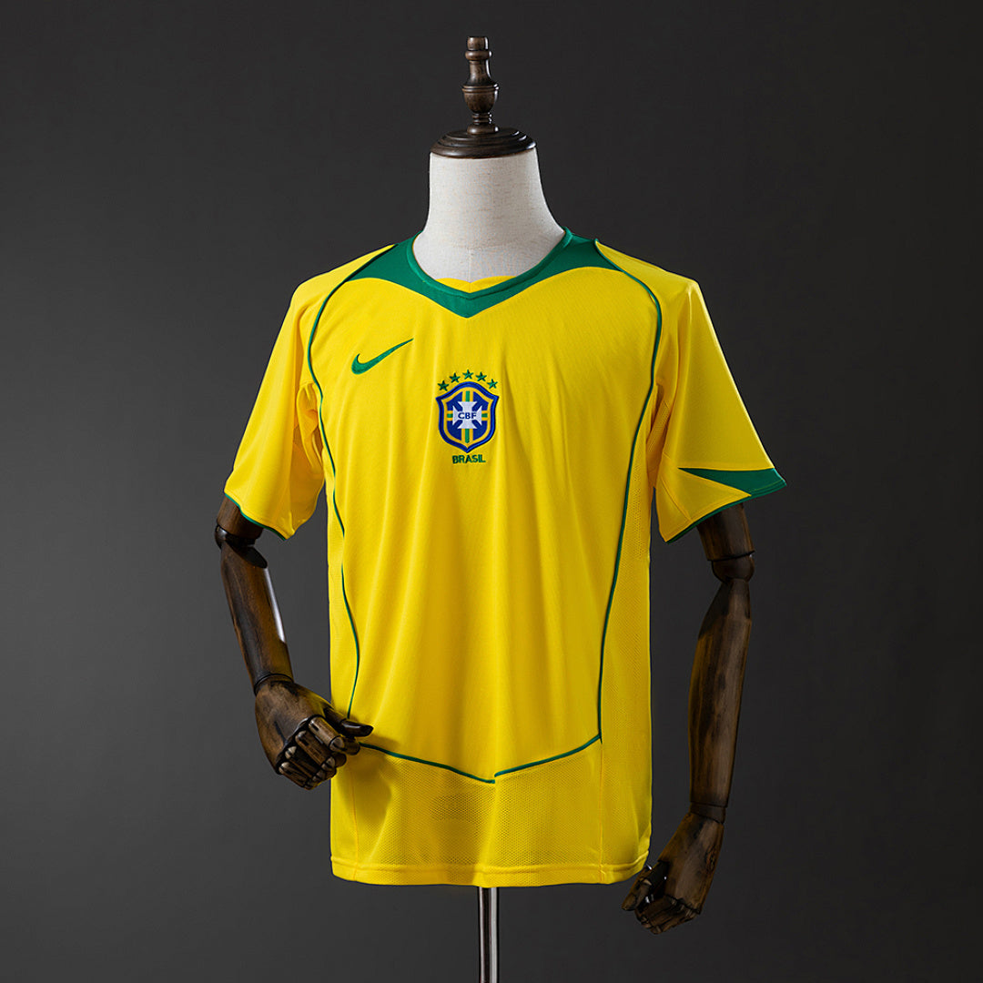 Camiseta Brasil 1ª Equipación 2004