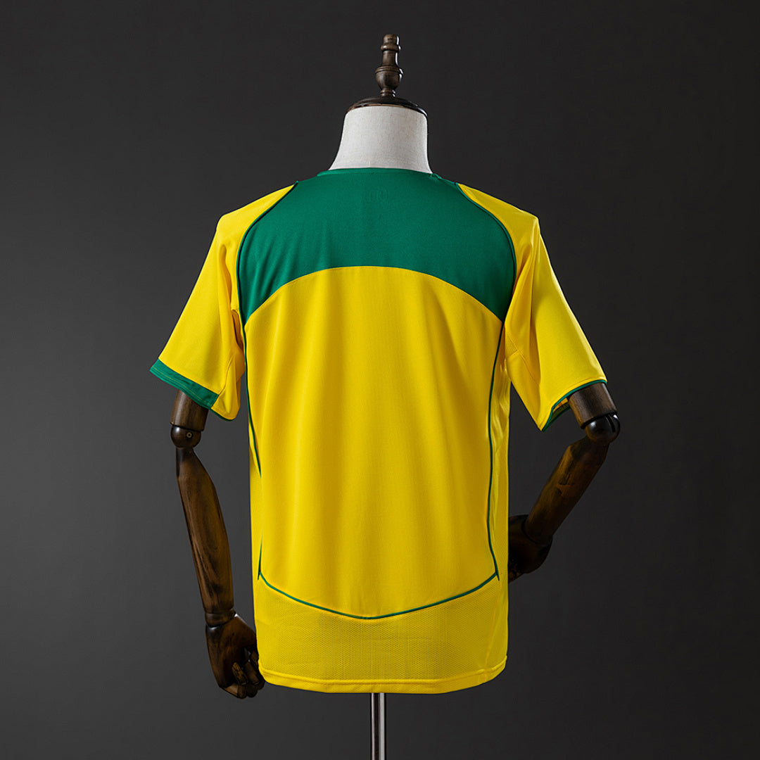Camiseta Brasil 1ª Equipación 2004